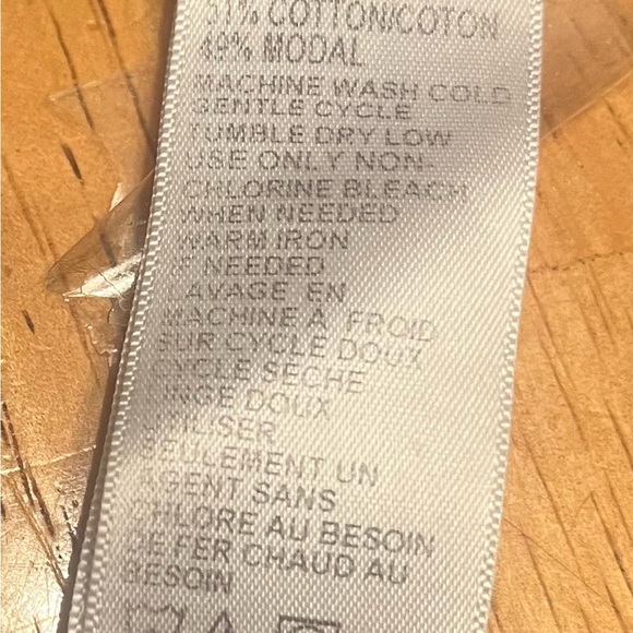 Standard James Perse slub crew tee long sleeve top, size 4. - Picture 2 of 3